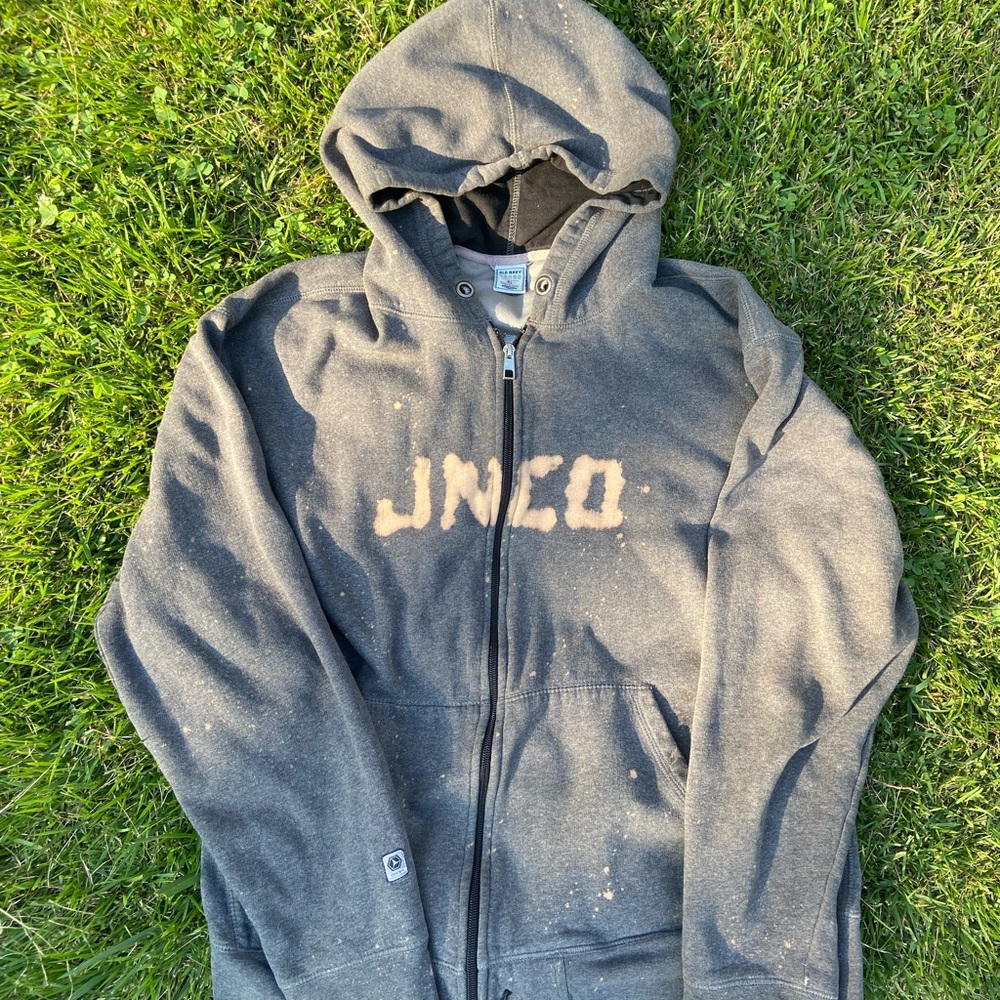 Jnco bleached hoodie
